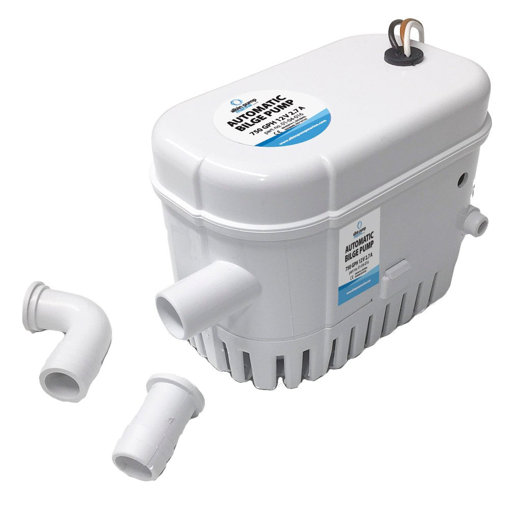 Albin Group Automatic Bilge Pump 750 GPH - 12V [01-04-016] - Houseboatparts.com