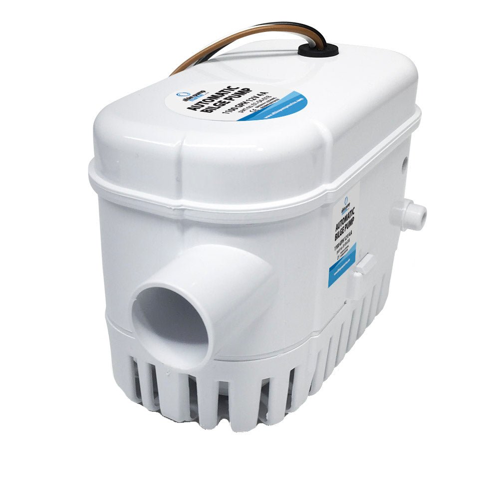 Albin Group Automatic Bilge Pump 1100 GPH - 12V [01-04-018] - Houseboatparts.com