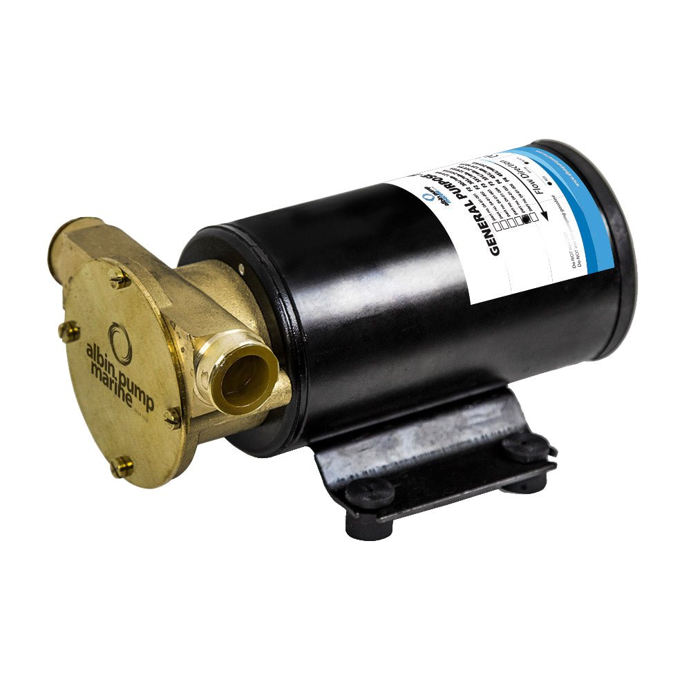 Albin Group Marine General Purpose Pump FIP F4 (12 GPM) - 12V [04-01-005] - Houseboatparts.com