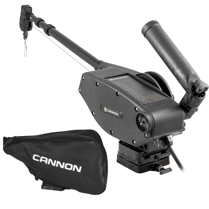 Cannon Magnum 10 Electric Downrigger w/Black Cover [1902305/BLKCOVER] - Houseboatparts.com