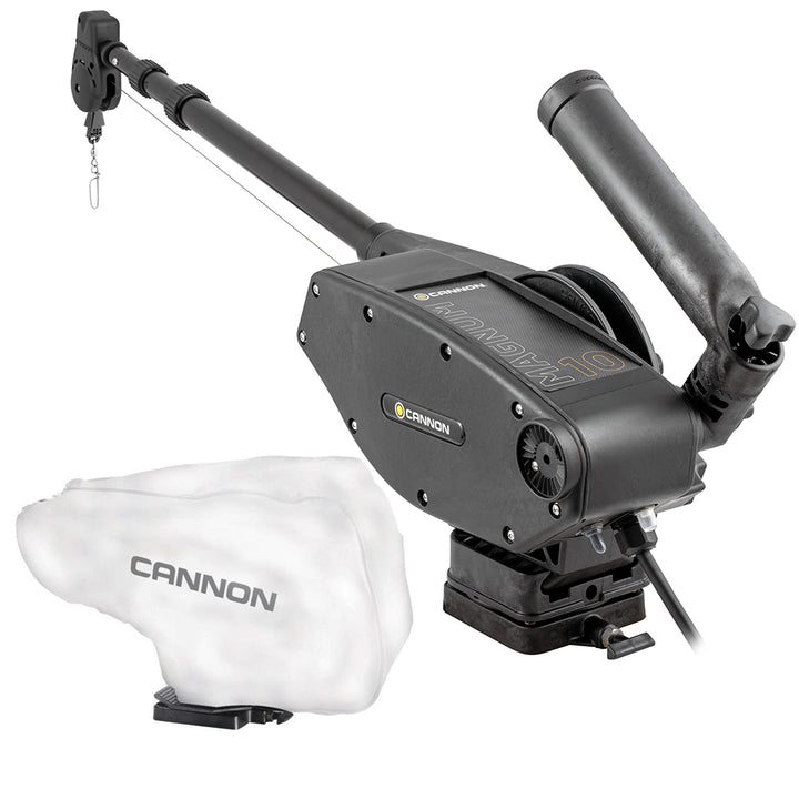 Cannon Magnum 10 Electric Downrigger w/White Cover [1902305/WHTCOVER] - Houseboatparts.com