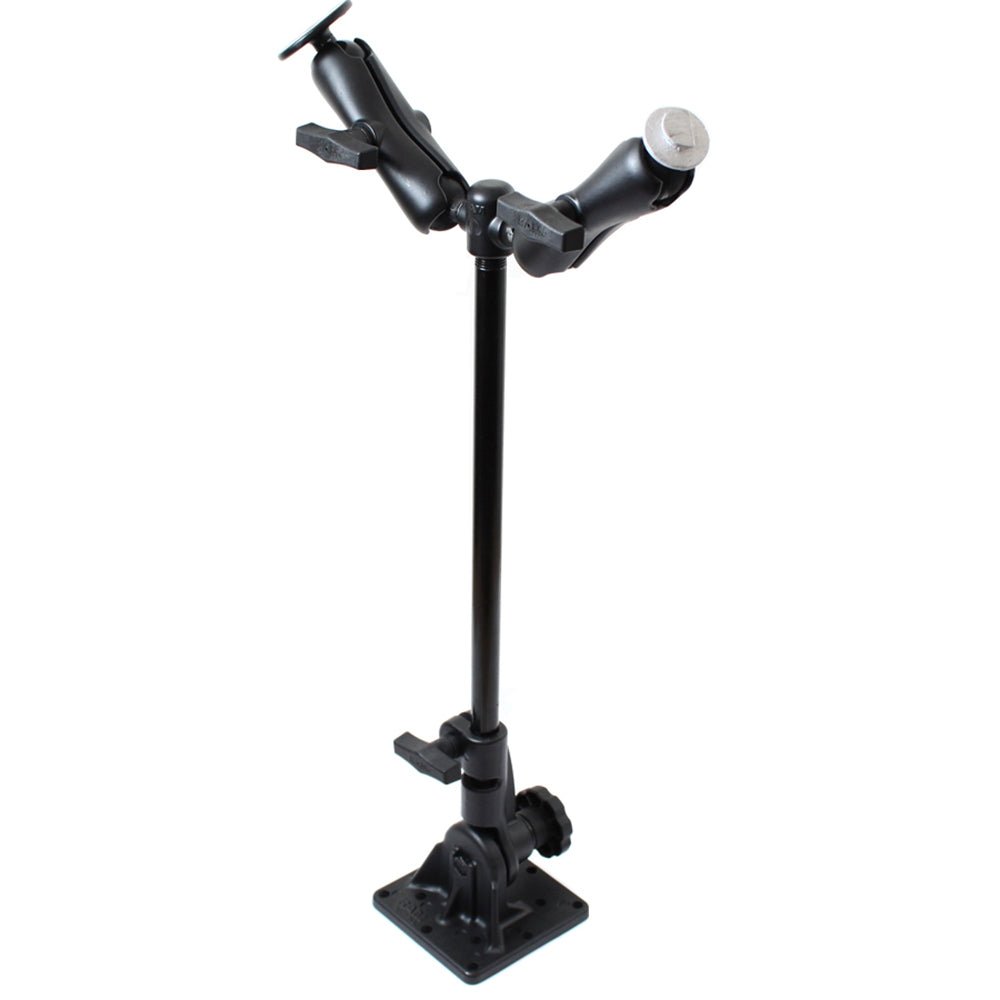 RAM Mount Floor Mount w/Velociti Ratchet Base [RAM-101U-VE2] - Houseboatparts.com