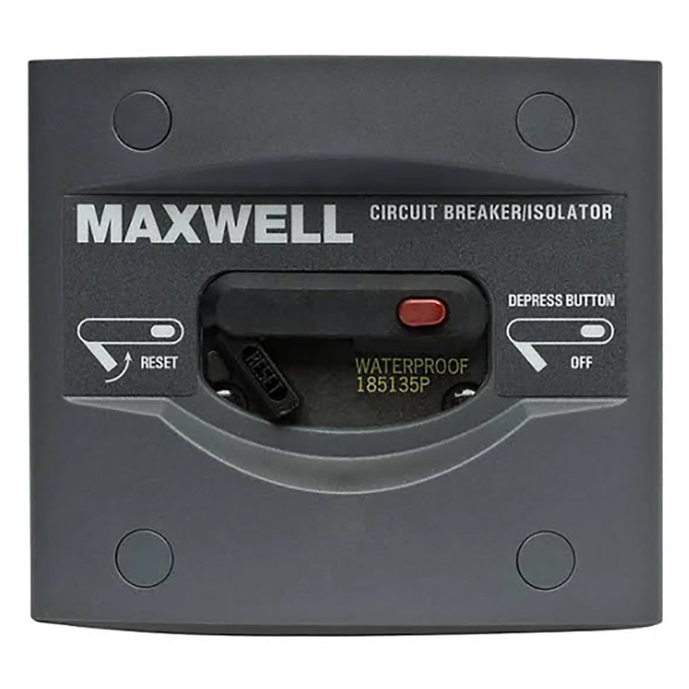 Maxwell Circuit Breaker Isolator Panel - 80 AMP [P100790] - Houseboatparts.com
