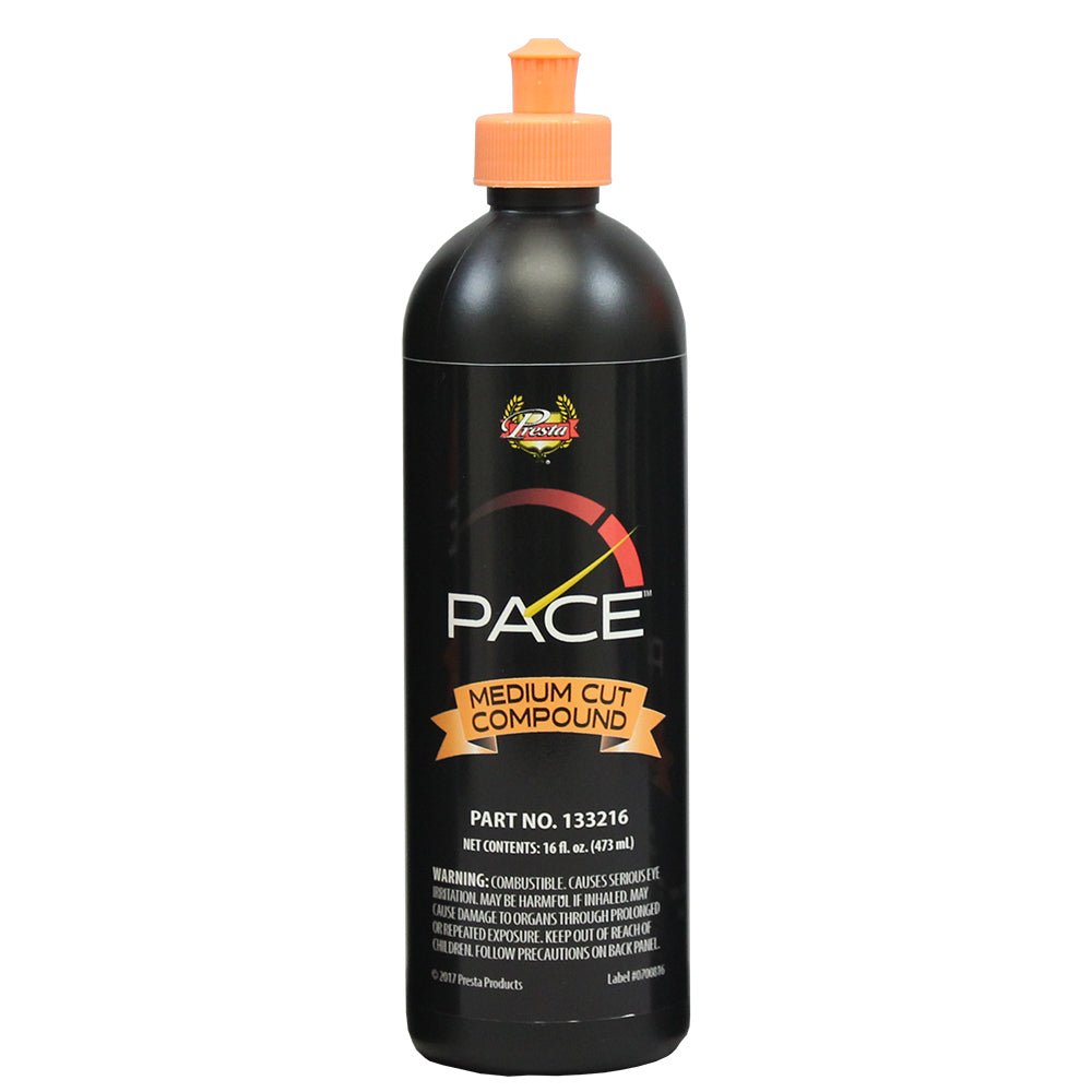 Presta PACE Medium Cut Compound - 16oz [133216] - Houseboatparts.com