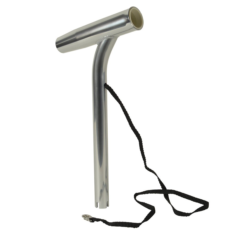 C.E. Smith Outrigger Rod Holder w/Liner Strap - Aluminum [53800] - Houseboatparts.com