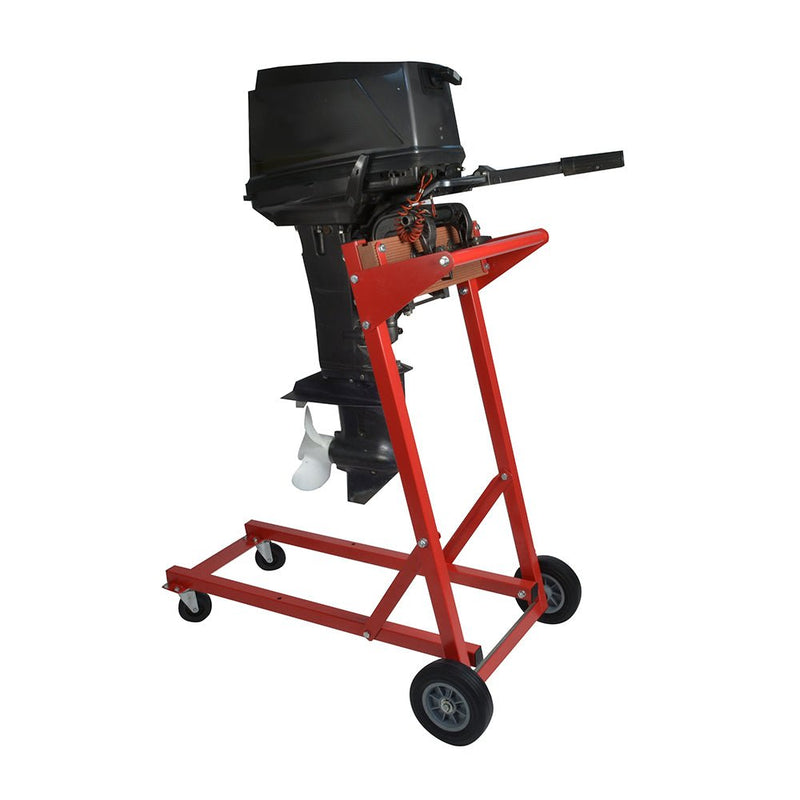 C.E. Smith Outboard Motor Dolly - 250lb. - Red [27580] - Houseboatparts.com