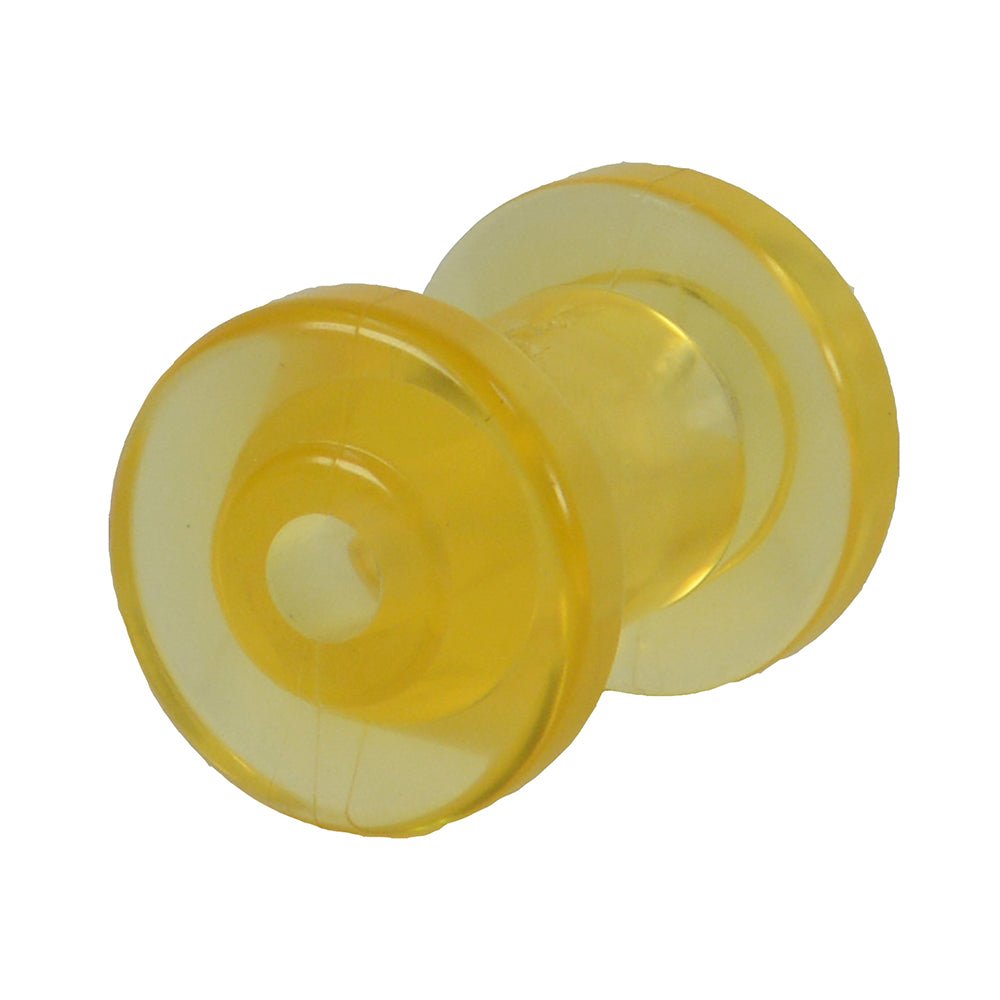 C.E. Smith Bow Roller - Yellow PVC - 3" x 1/2" ID [29542] - Houseboatparts.com