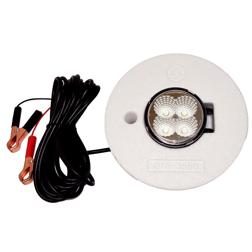 Hydro Glow FFL12 Floating Fish Light w/20 Cord - LED - 12W - 12V - White [FFL12W] - Houseboatparts.com