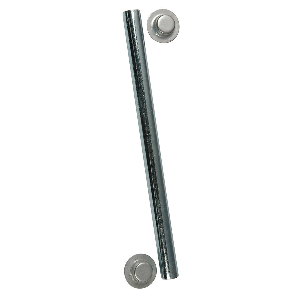 C.E. Smith Package Roller Shaft 1/2" x 6-1/4" w/Cap Nuts - Zinc [10701A] - Houseboatparts.com