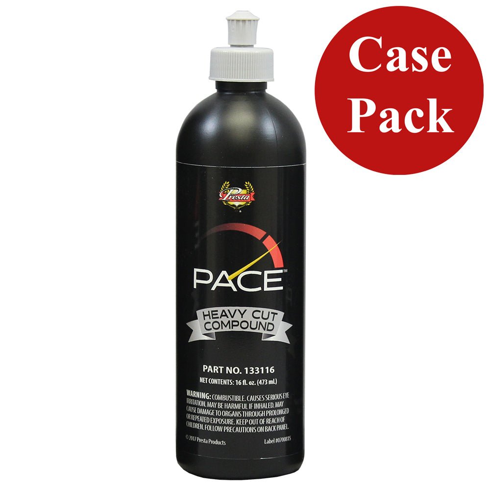 Presta PACE Heavy Cut Compound - 16oz - *Case of 6* [133116CASE] - Houseboatparts.com