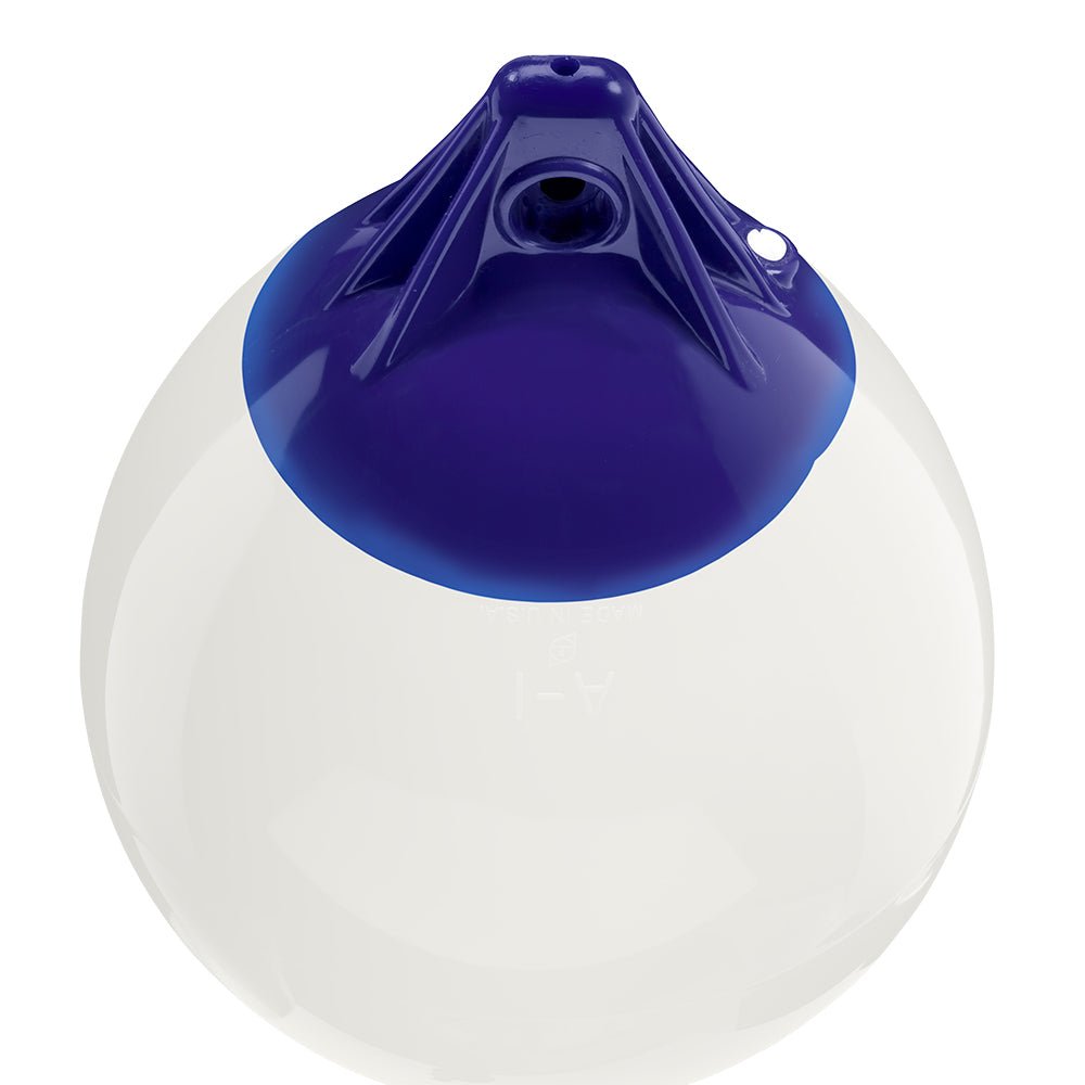 Polyform A-1 Buoy 11" Diameter - White [A-1 WHITE] - Houseboatparts.com