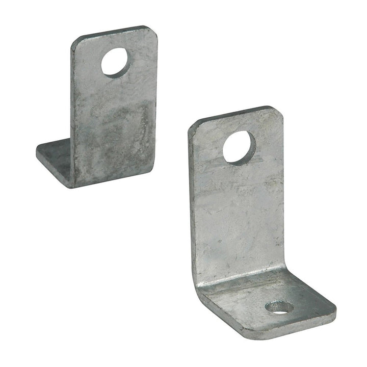 C.E. Smith Side Angle "L" Bracket - Pair - Galvanized [10211G] - Houseboatparts.com