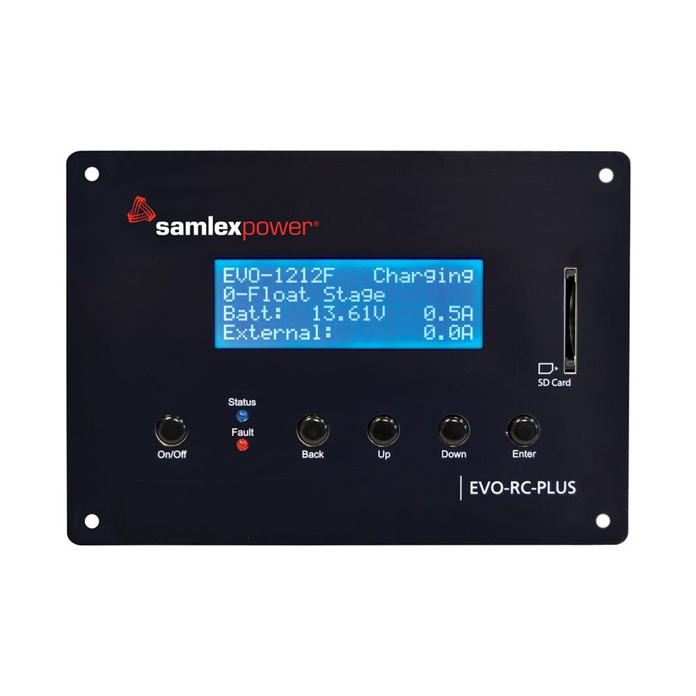 Samlex Programmable Remote Control f/Evolution F Series Inverter/Charger - Optional [EVO-RC-PLUS] - Houseboatparts.com