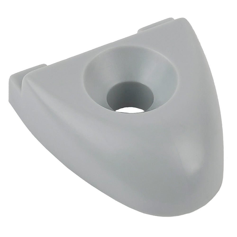 Schaefer T-Track Endstop f/1" Track - Grey [74-35-G] - Houseboatparts.com