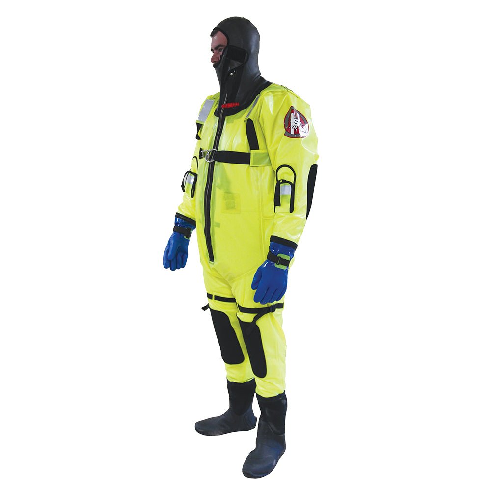 First Watch RS - 1000 Ice Rescue Suit - Hi - Vis Yellow [RS - 1000 - HV - U] - Houseboatparts.com