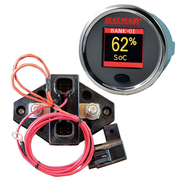 Balmar SG200 Battery Monitor Kit w/Display Shunt 10M Cable - 12-48 VDC [SG200] - Houseboatparts.com