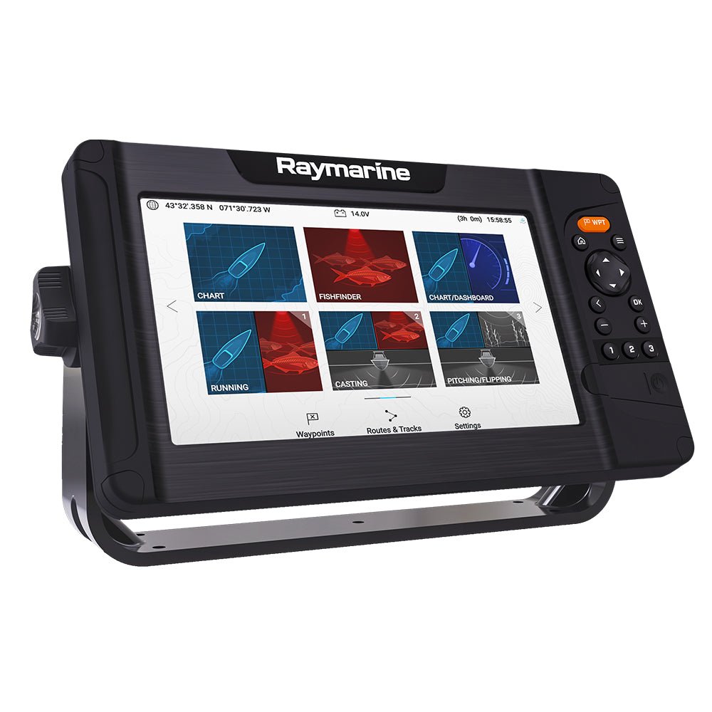 Raymarine Element 9 HV Combo w/HV-100 Transducer Nav+ US Canada Chart [E70534-05-NAG] - Houseboatparts.com