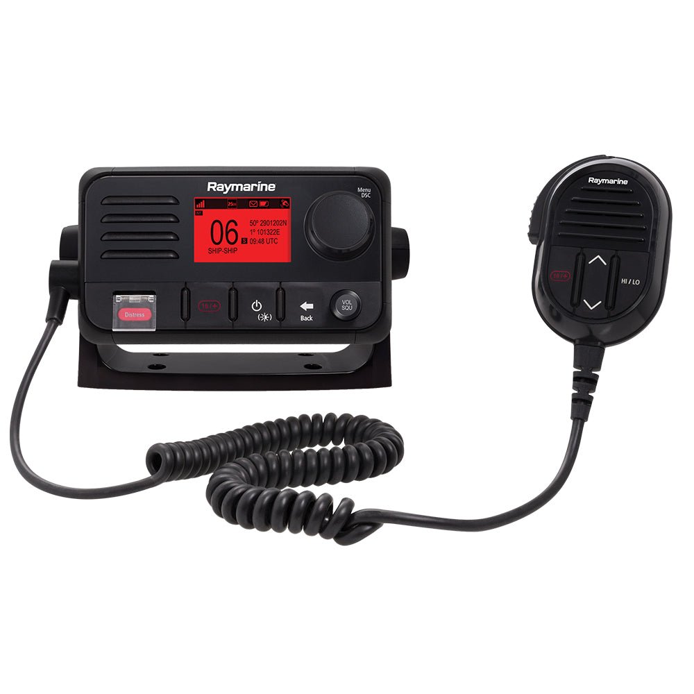 Raymarine Ray53 Compact VHF Radio w/GPS [E70524] - Houseboatparts.com