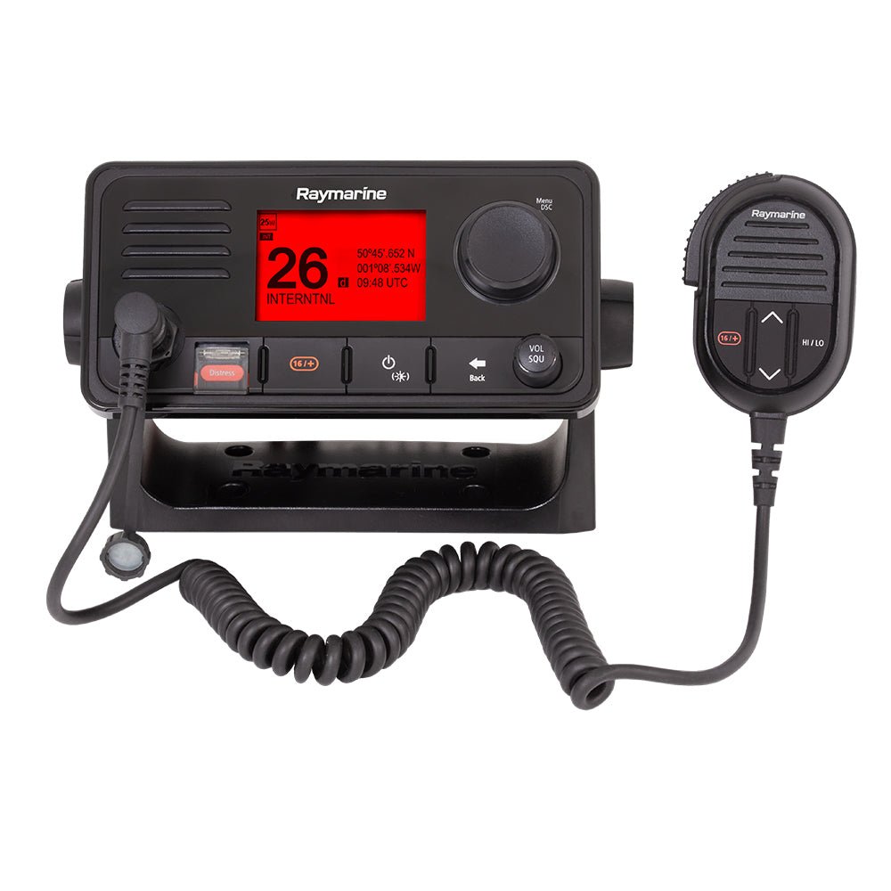 Raymarine Ray63 Dual Station VHF Radio w/GPS [E70516] - Houseboatparts.com