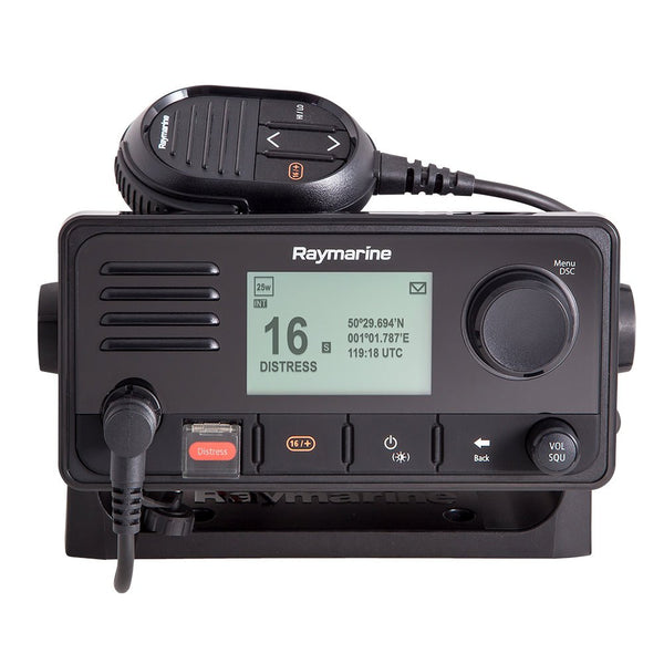 Raymarine Ray63 Dual Station VHF Radio w/GPS [E70516] - Houseboatparts.com