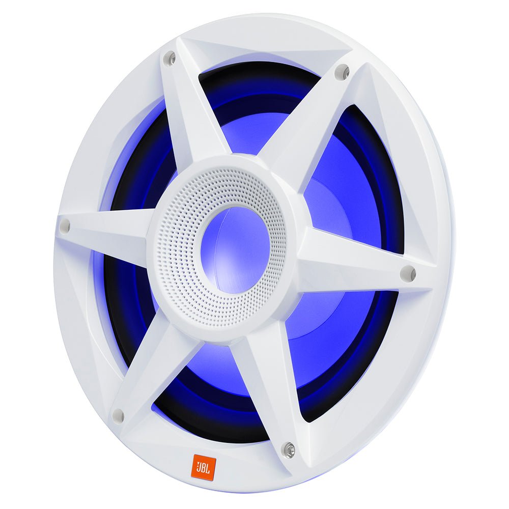 JBL 10" Marine RGB Passive Subwoofer - White Stadium Series [STADIUMMW1000AM] - Houseboatparts.com