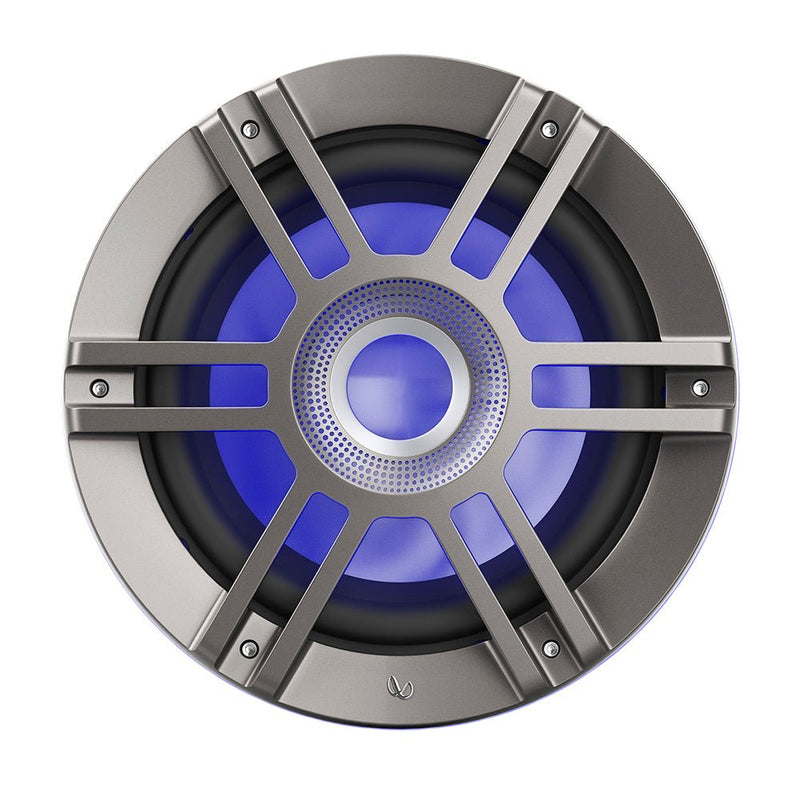 Infinity 10" Marine RGB Kappa Series Speakers - Titanium/Gunmetal [KAPPA1050M] - Houseboatparts.com