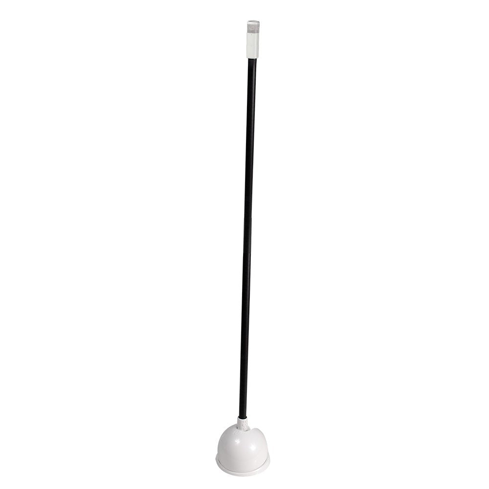 Lumitec Contour Anchor Light - 39" - Black Shaft White Base [101584] - Houseboatparts.com