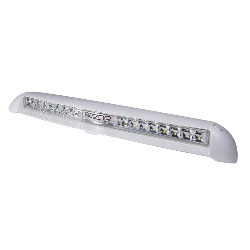 Lumitec Razor 18" Light Bar -Flood - White [101586] - Houseboatparts.com