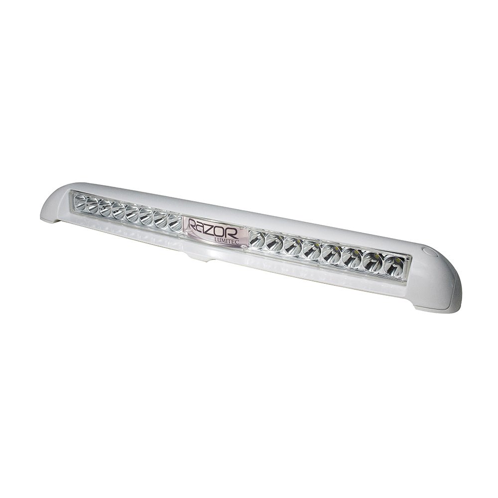 Lumitec Razor Light Bar - Spot - Flush Mount - White [101587] - Houseboatparts.com