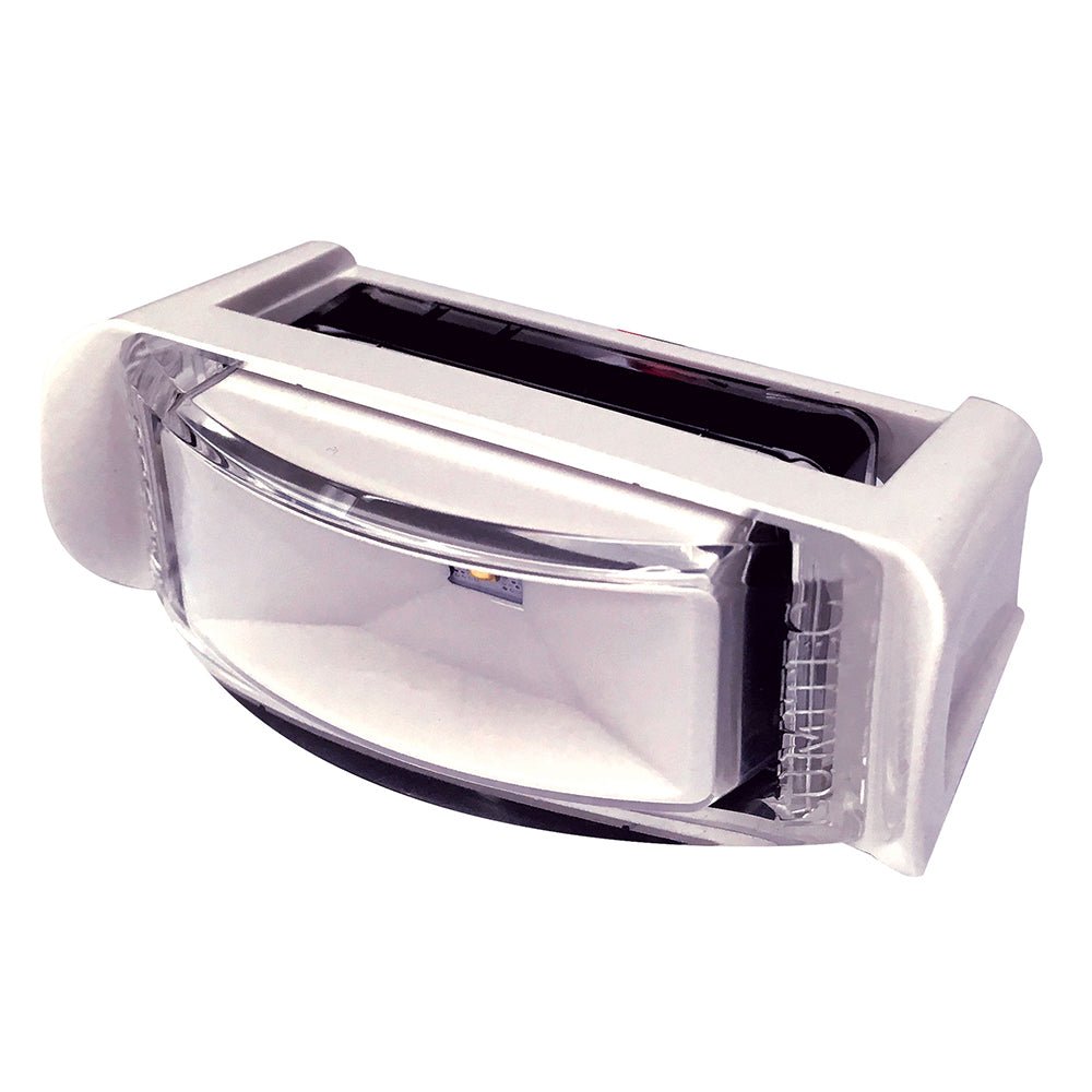 Lumitec Contour Series Inset Navigation Light - Stern White [101576] - Houseboatparts.com