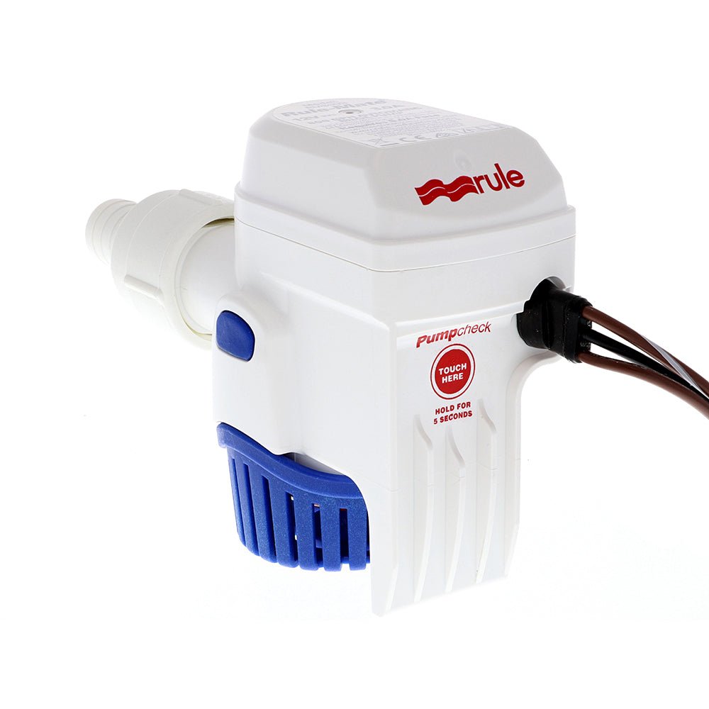 Rule Rule-Mate 800 Fully Automated Bilge Pump - 12V [RM800B] - Houseboatparts.com