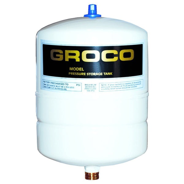 GROCO Pressure Storage Tank - 0.5 Gallon Drawdown [PST-1] - Houseboatparts.com