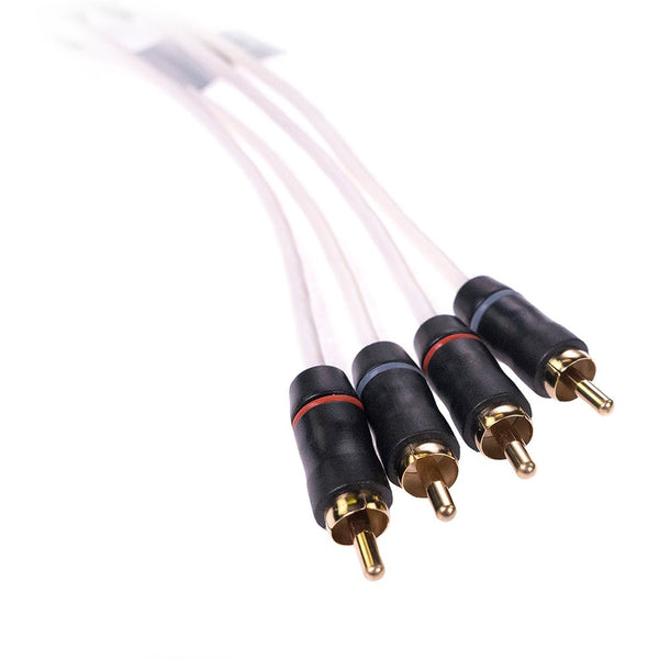 Fusion Performance RCA Cable - 4 Channel - 6 [010-12618-00] - Houseboatparts.com