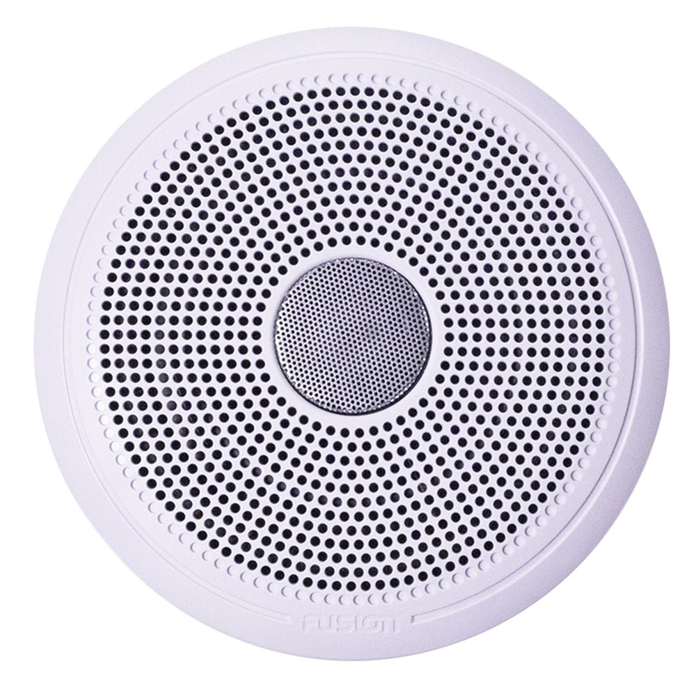 Fusion XS-F40CWB XS Series 4" 120 Watt Classic Marine Speakers - White Black Grill Options [010-02199-00] - Houseboatparts.com