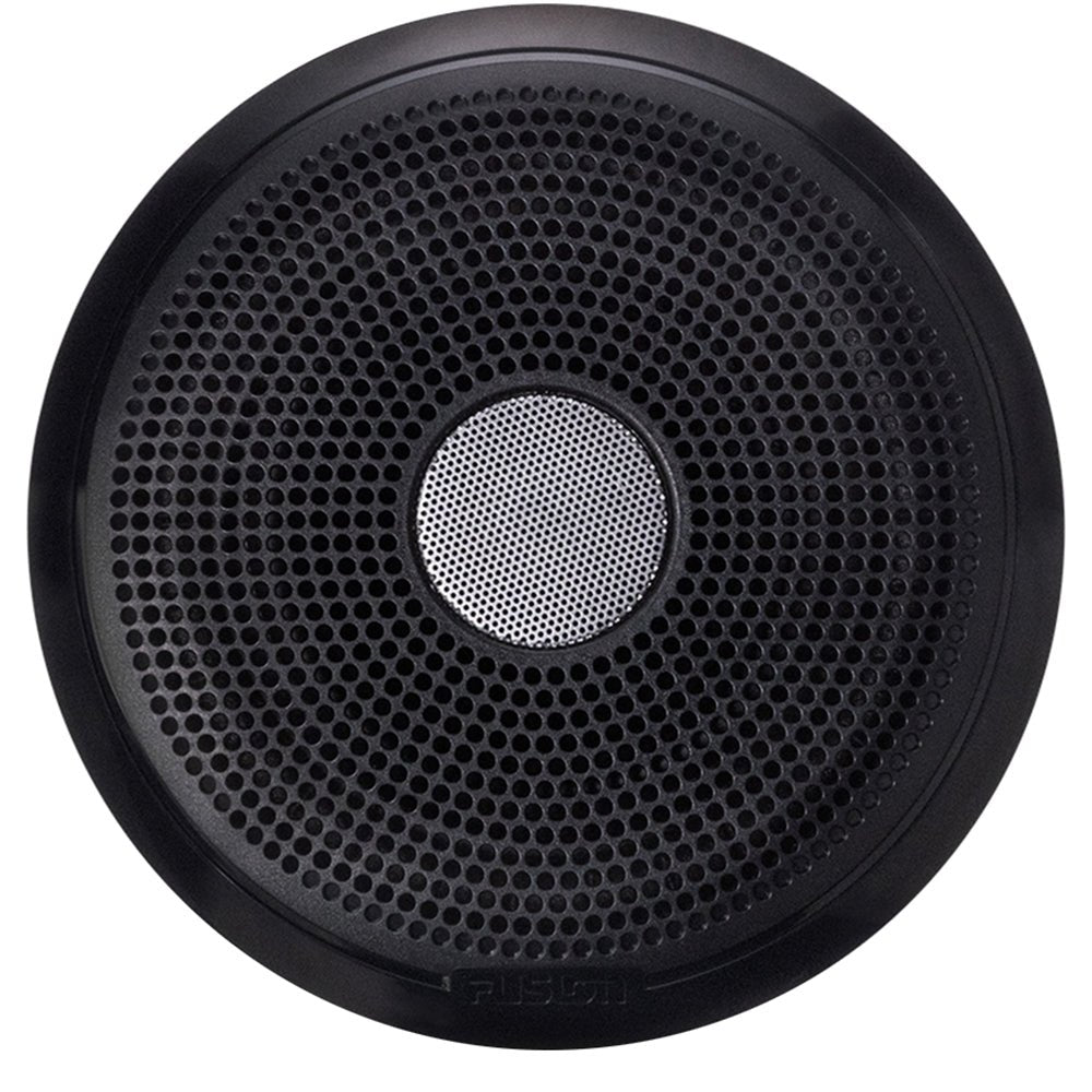 Fusion XS-F40CWB XS Series 4" 120 Watt Classic Marine Speakers - White Black Grill Options [010-02199-00] - Houseboatparts.com