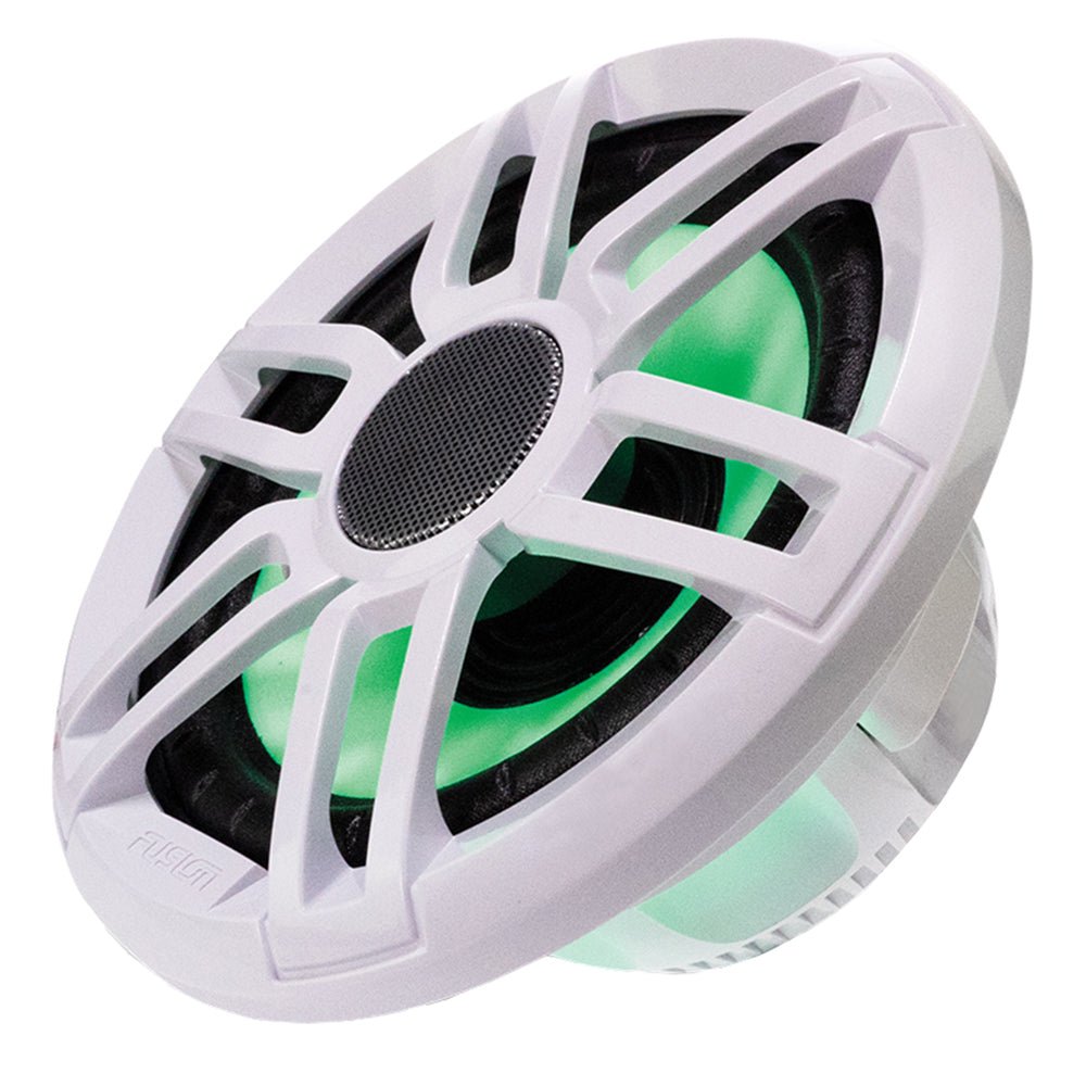 Fusion XS-FL65SPGW XS Series 6.5" - RGB 200 Watt Sports Marine Speakers - Grey White Grill Options [010-02196-20] - Houseboatparts.com