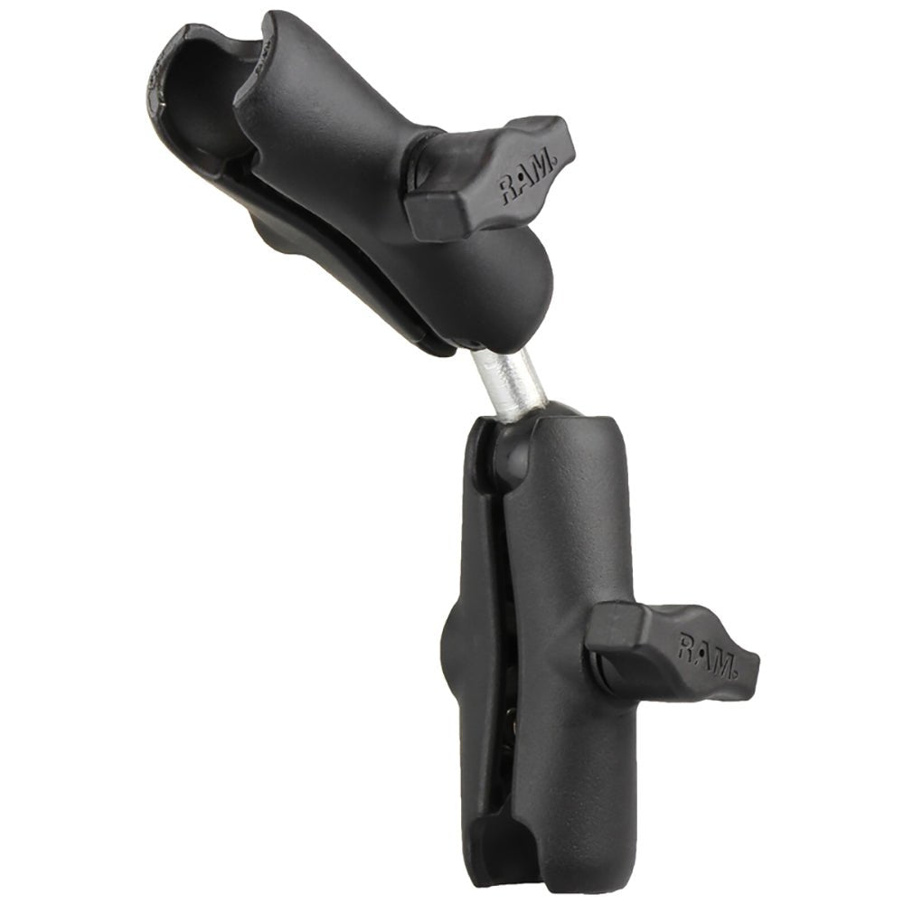 RAM Mount Double Socket Arm w/Dual Extension Ball Adapter [RAM-B-201-201U] - Houseboatparts.com