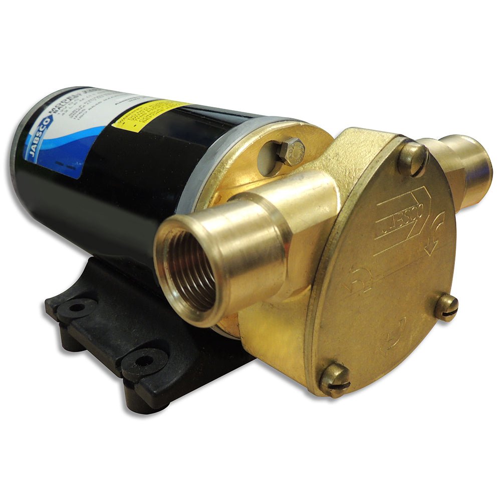 Jabsco Ballast King Bronze DC Pump w/o Switch - 15 GPM [22610-9007] - Houseboatparts.com