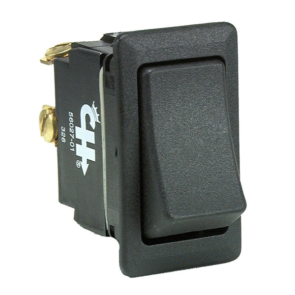 Cole Hersee Sealed Rocker Switch Non-Illuminated SPST On-Off 2 Screw [56027-01-BP] - Houseboatparts.com