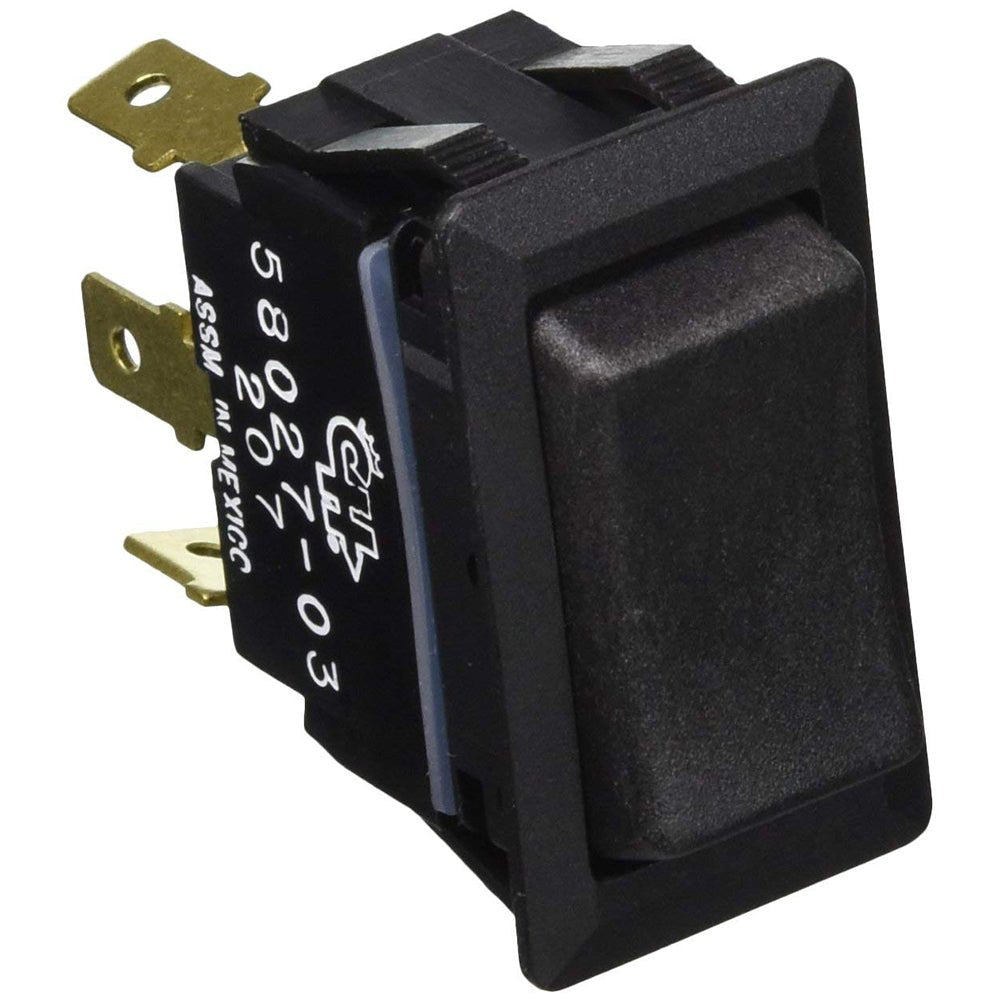 Cole Hersee Sealed Rocker Switch Non-Illuminated SPDT On-Off-On 3 Blade [58027-03-BP] - Houseboatparts.com