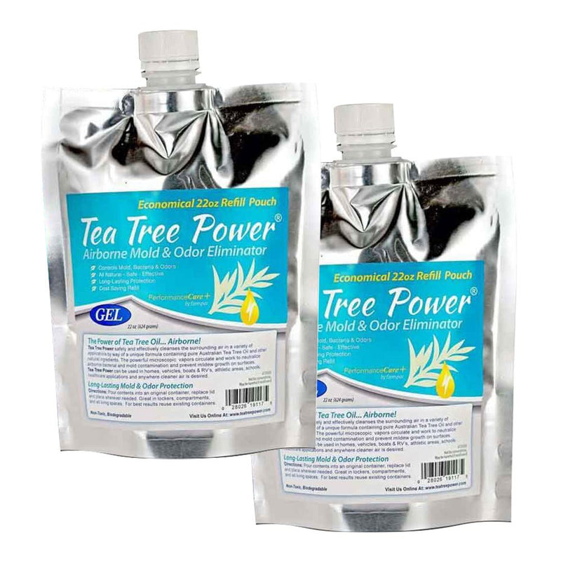 Forespar Tea Tree Power 44oz Refill Pouches (2)-22oz pouches [770206] - Houseboatparts.com