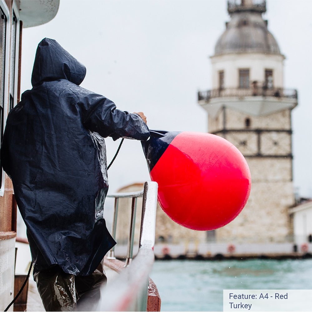 Polyform A-6 Buoy 34" Diameter - White [A-6 WHITE] - Houseboatparts.com