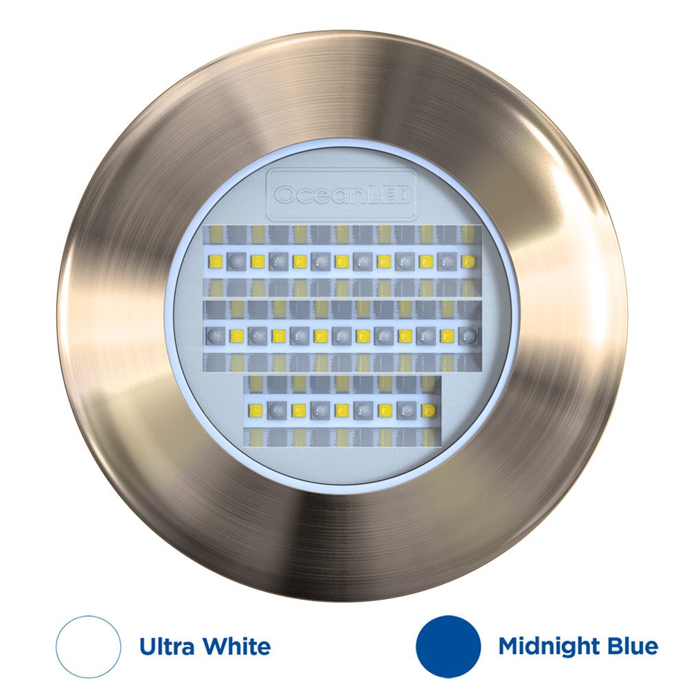 OceanLED Explore E6 XFM Underwater Light - Ultra White/Midnight Blue [E6009BW] - Houseboatparts.com