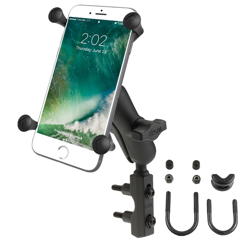 RAM Mount X-Grip Large Phone Mount w/Brake/Clutch Reservoir Base [RAM-B-174-UN10] - Houseboatparts.com