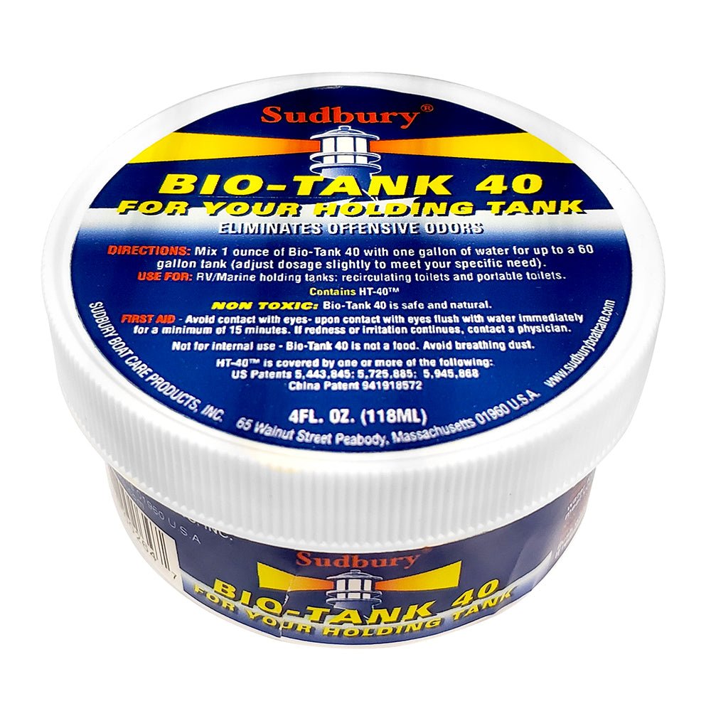 Sudbury Bio-Tank 40 Holding Tank Treatment - 4oz [926] - Houseboatparts.com