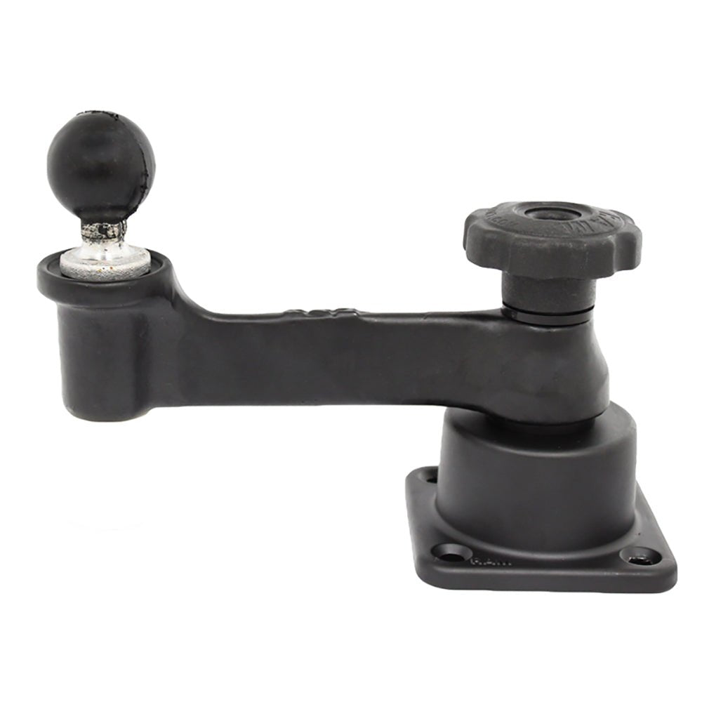 RAM Mount Horizontal 6" Swing Arm Mount w/Ball [RAM-109H-2BU] - Houseboatparts.com