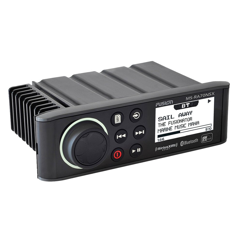 Fusion MS-RA70NSX Stereo w/BT/AM/FM/SiriusXM - 2 Zone [010-01516-30] - Houseboatparts.com