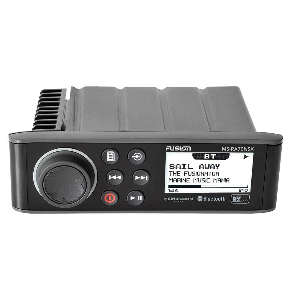 Fusion MS-RA70NSX Stereo w/BT/AM/FM/SiriusXM - 2 Zone [010-01516-30] - Houseboatparts.com