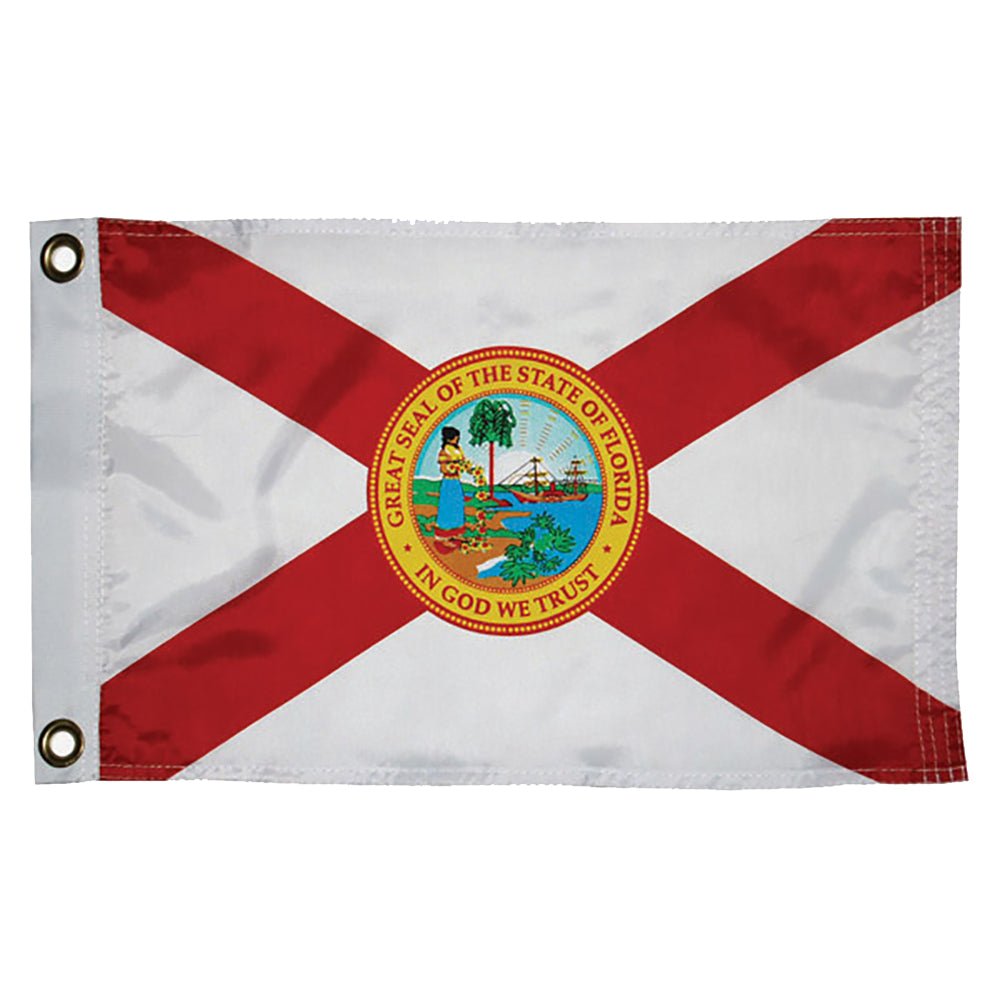 Taylor Made Florida Nylon Flag 12" x 18" [93096] - Houseboatparts.com