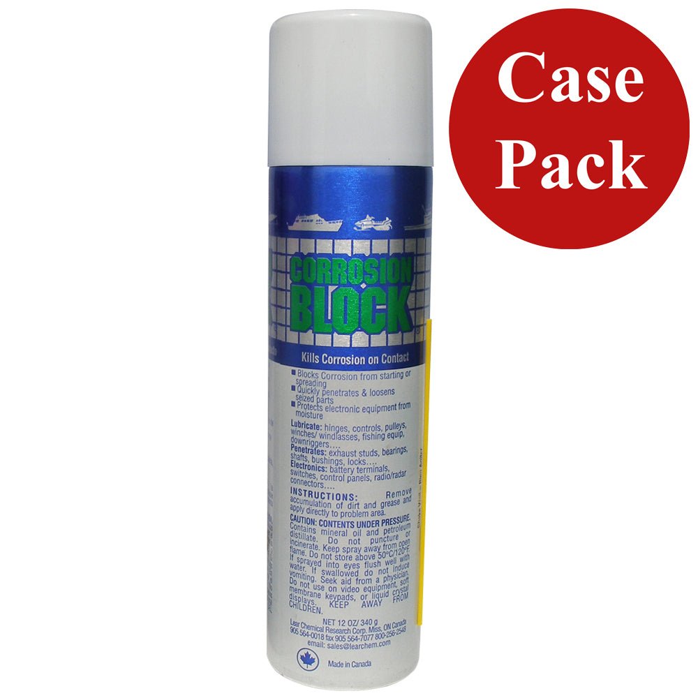 Corrosion Block 12oz Aerosol Can - Non-Hazmat, Non-Flammable Non-Toxic *Case of 12* [20012CASE] - Houseboatparts.com